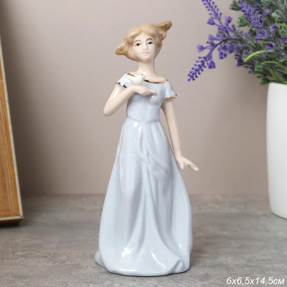 Фигурка Леди 6x5,5x14,5 см / 146-1961 /