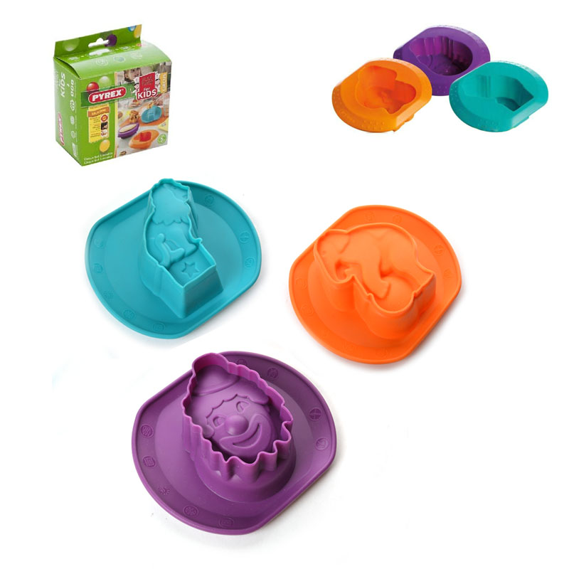 Набор из трех мини форм Цирк /6/ FTKCC03/5046