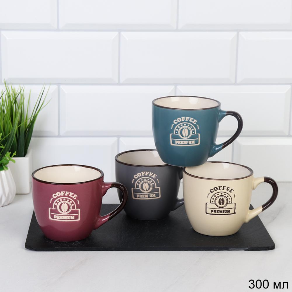 Кружка 300 мл / 44817B /МИКС / ШТУЧНО