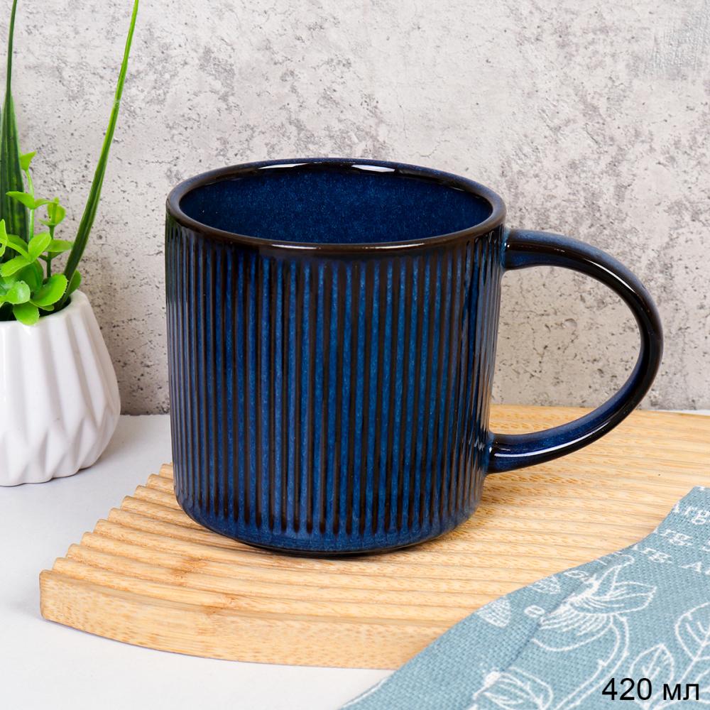 Кружка 420 мл Вертикаль / RT-43 /уп 40/ 14х9 см