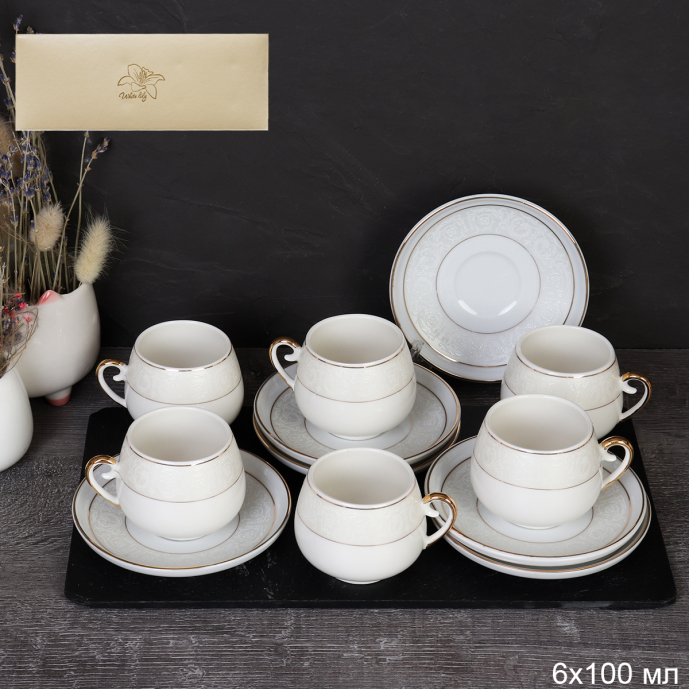 Блюдце /CF/ FY21001 / Ришелье / ШТУЧНО