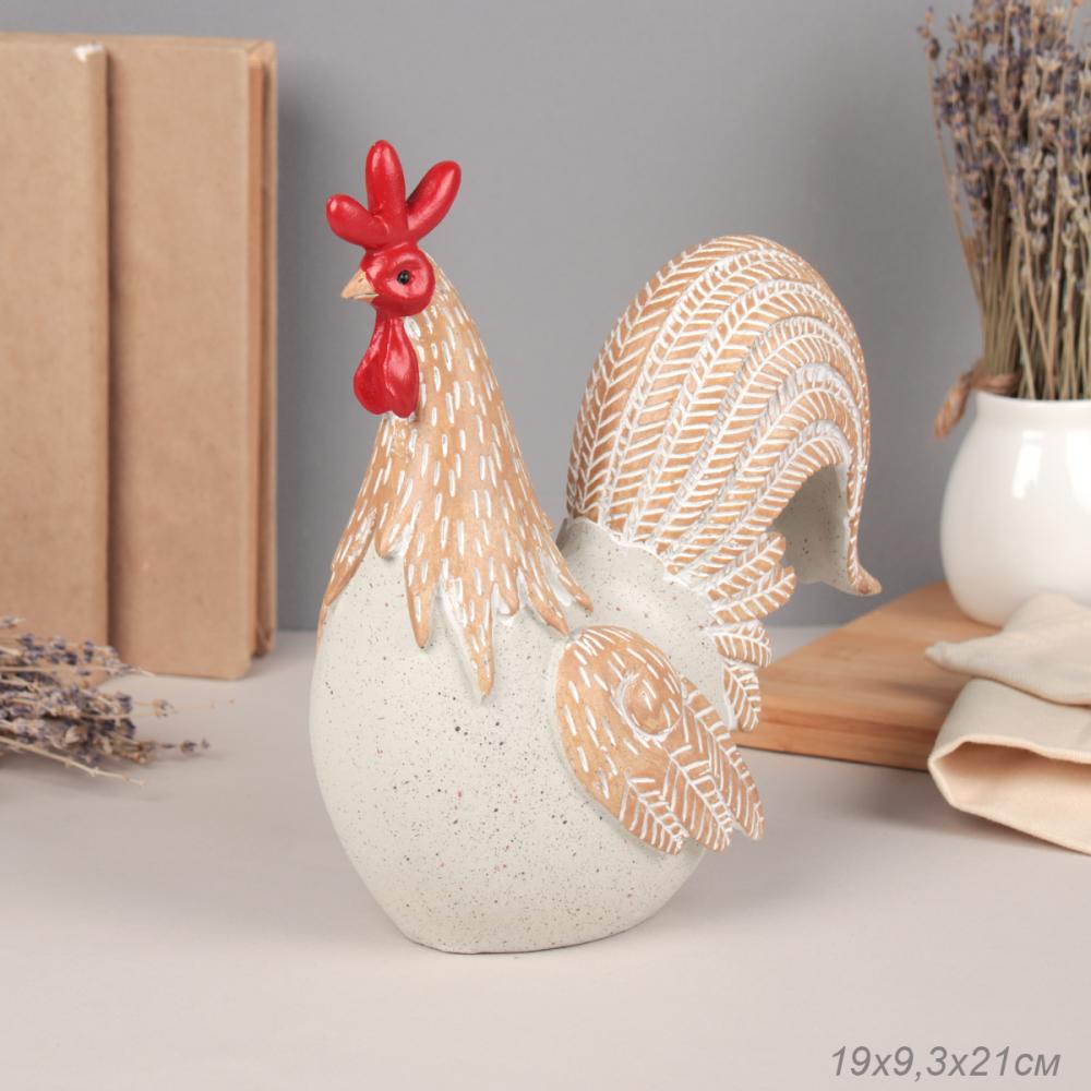 Статуэтка Петух 19х9,3х21 см / LY243714-A /уп 24/
