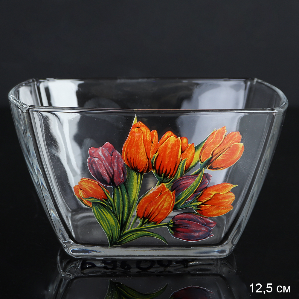 Салатник 12,5 см Токио Букет / 53056 /уп 6/