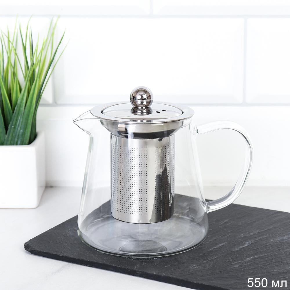 Чайник заварочный с ситом 550 мл / LCTP2601 /уп 80/
