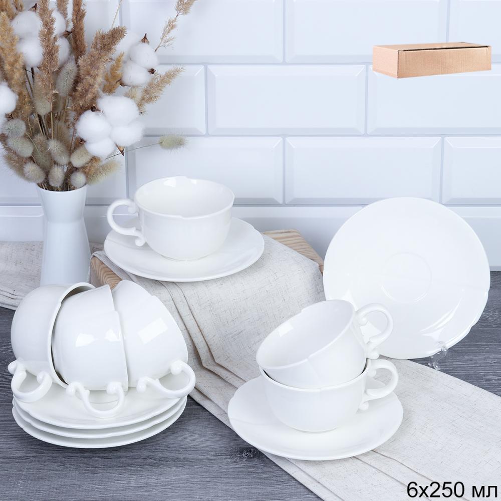 Чайный набор 12 предметов 250 мл / RF-310 /уп 8/