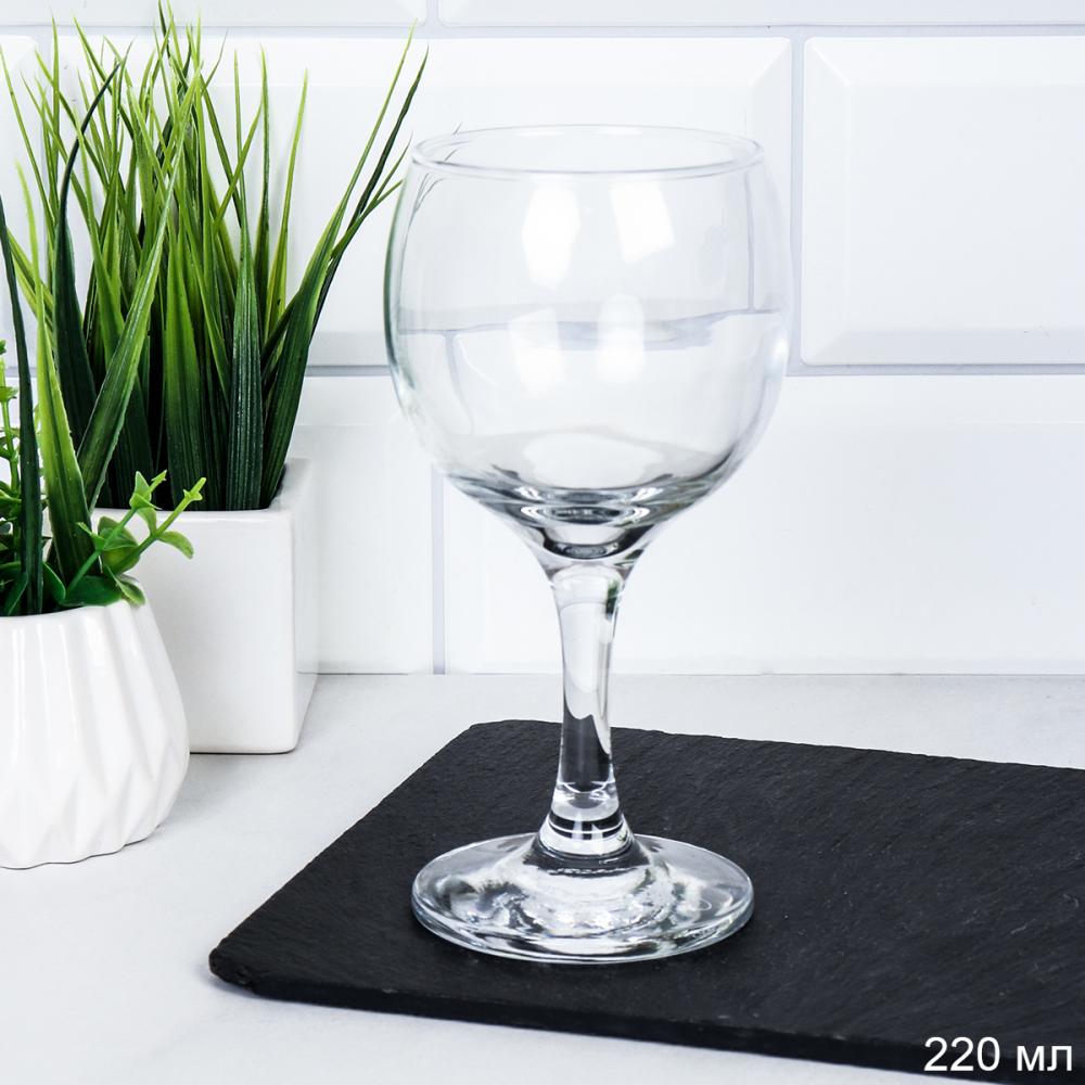 Бокал 220 мл Бистро штучно / 44412SLB /уп 12/ красное вино