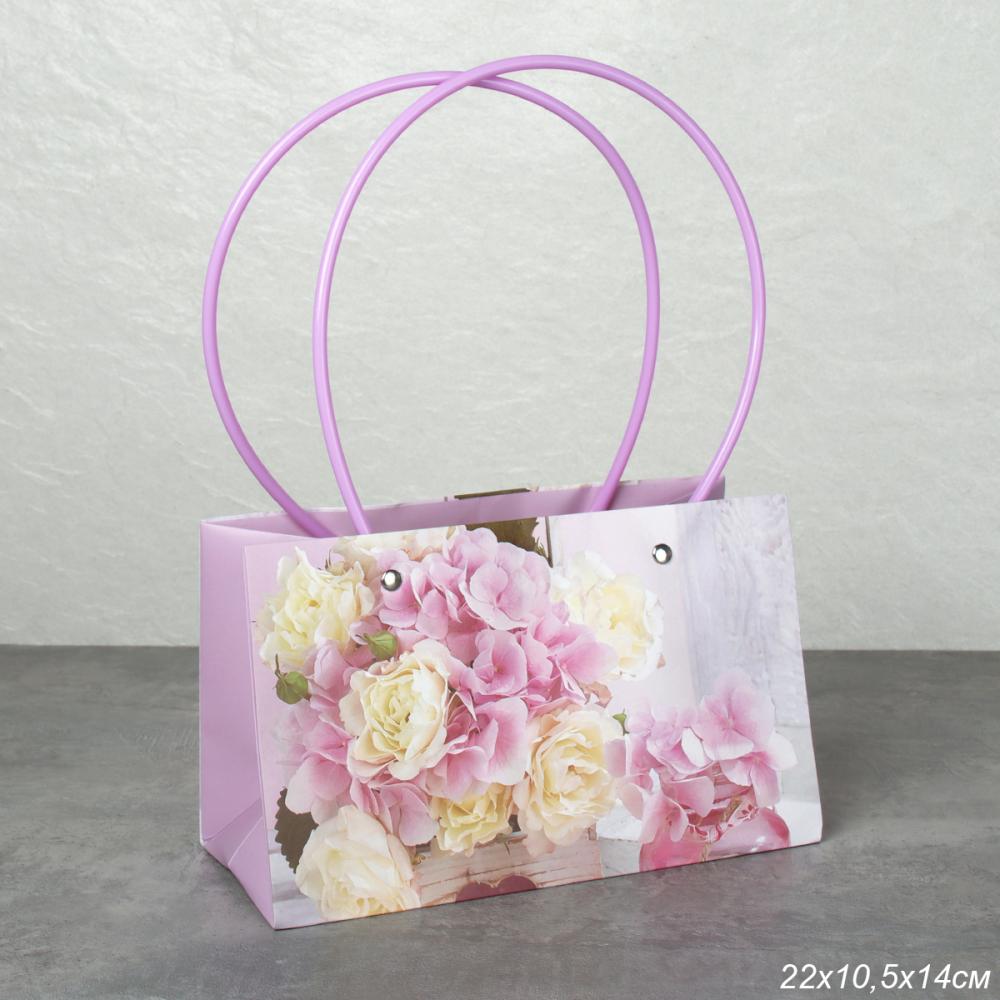 Пакет для цветов 22х10,5х13,5 см / PP-75 /уп 10/400/цветы