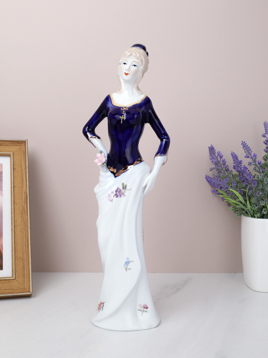 Статуэтка Дама 31 см / 098J /уп 24/