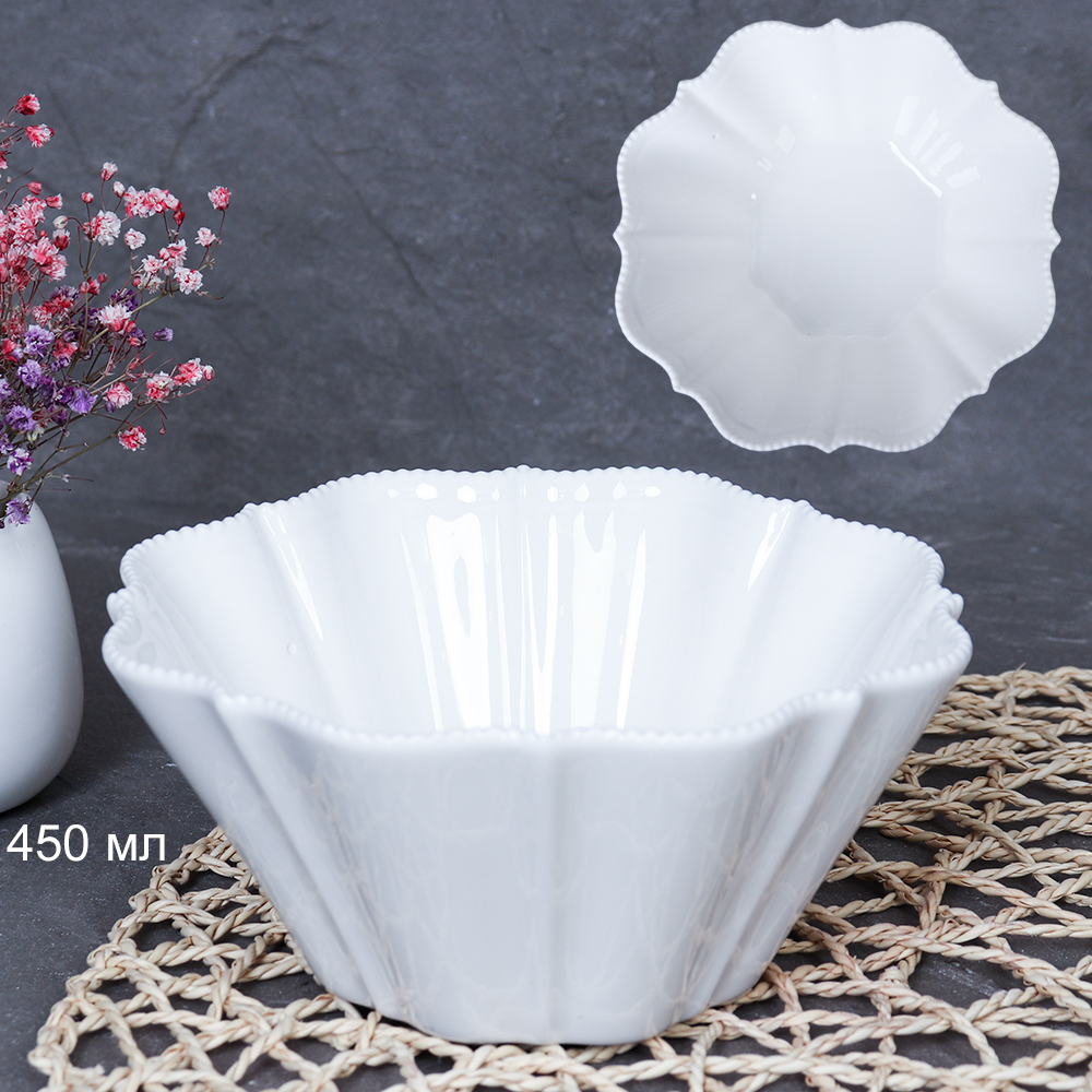 Салатник 450 мл / WE-258 /уп 15/