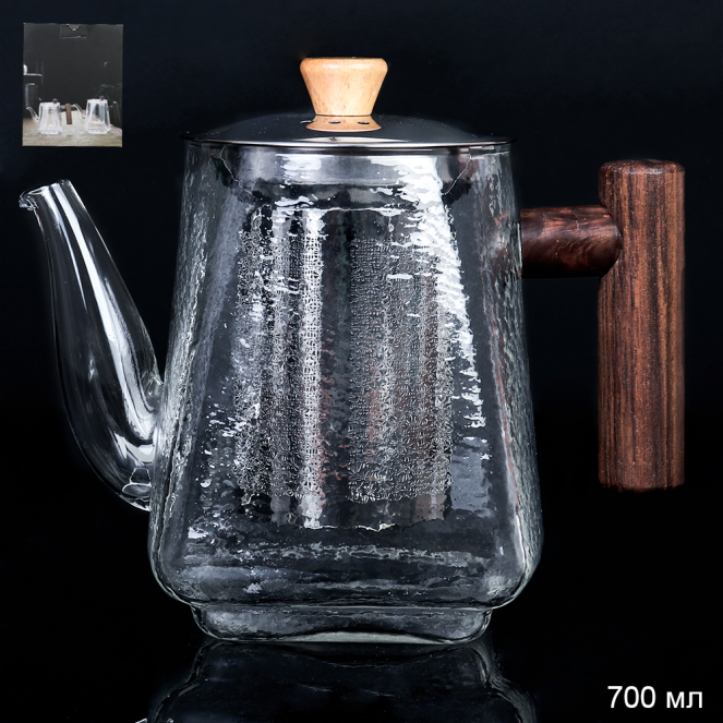 Чайник заварочный с ситом 700 мл / LCTP6118/уп 36/