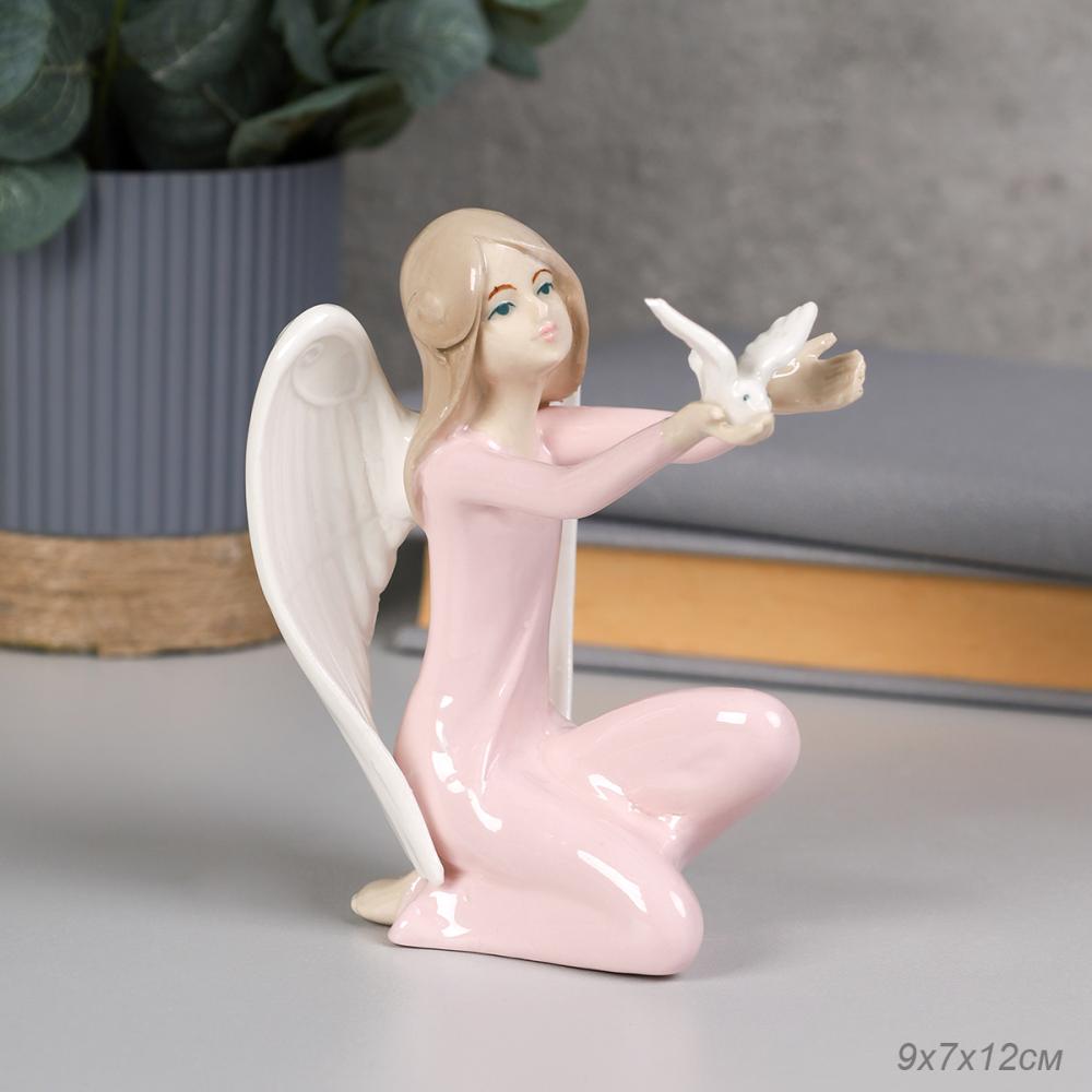 Фигурка Ангел 12 см / YZ1816 /уп 36/фарфор