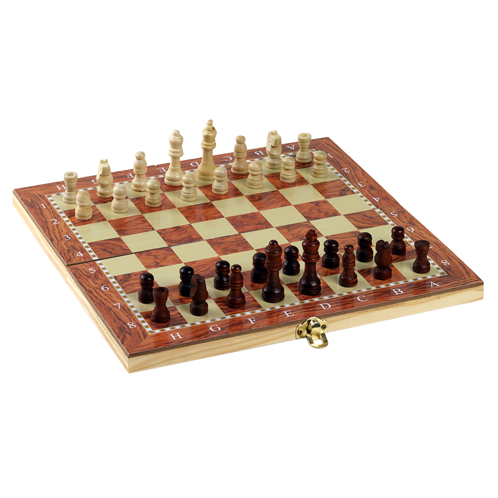 Игра настольная 3 в1 Нарды шахматы шашки 29x29 / S3025 /уп 60/