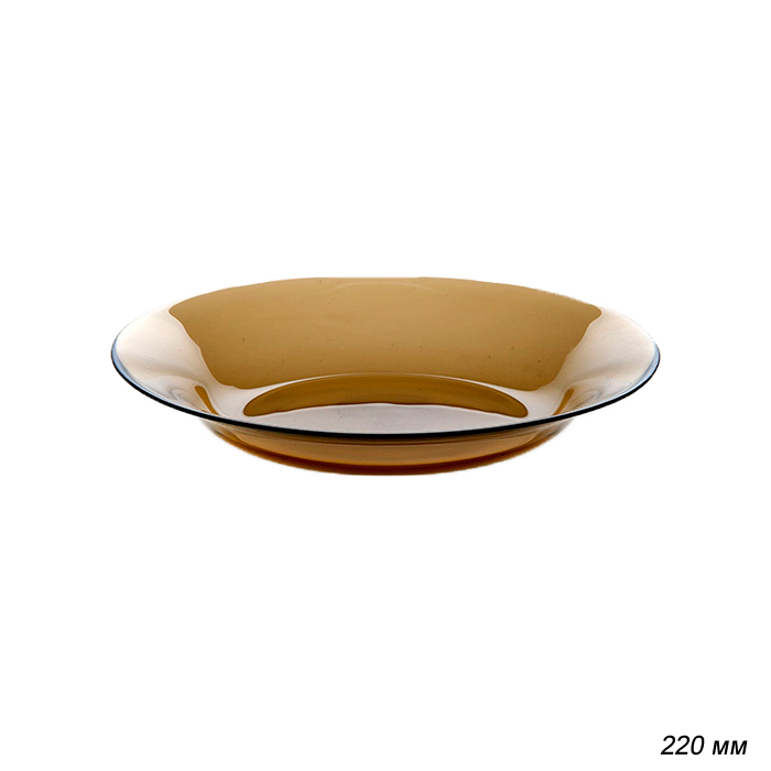 Тарелка 220 мм Броунз / 10335SLBZ /уп.12/ Дымка