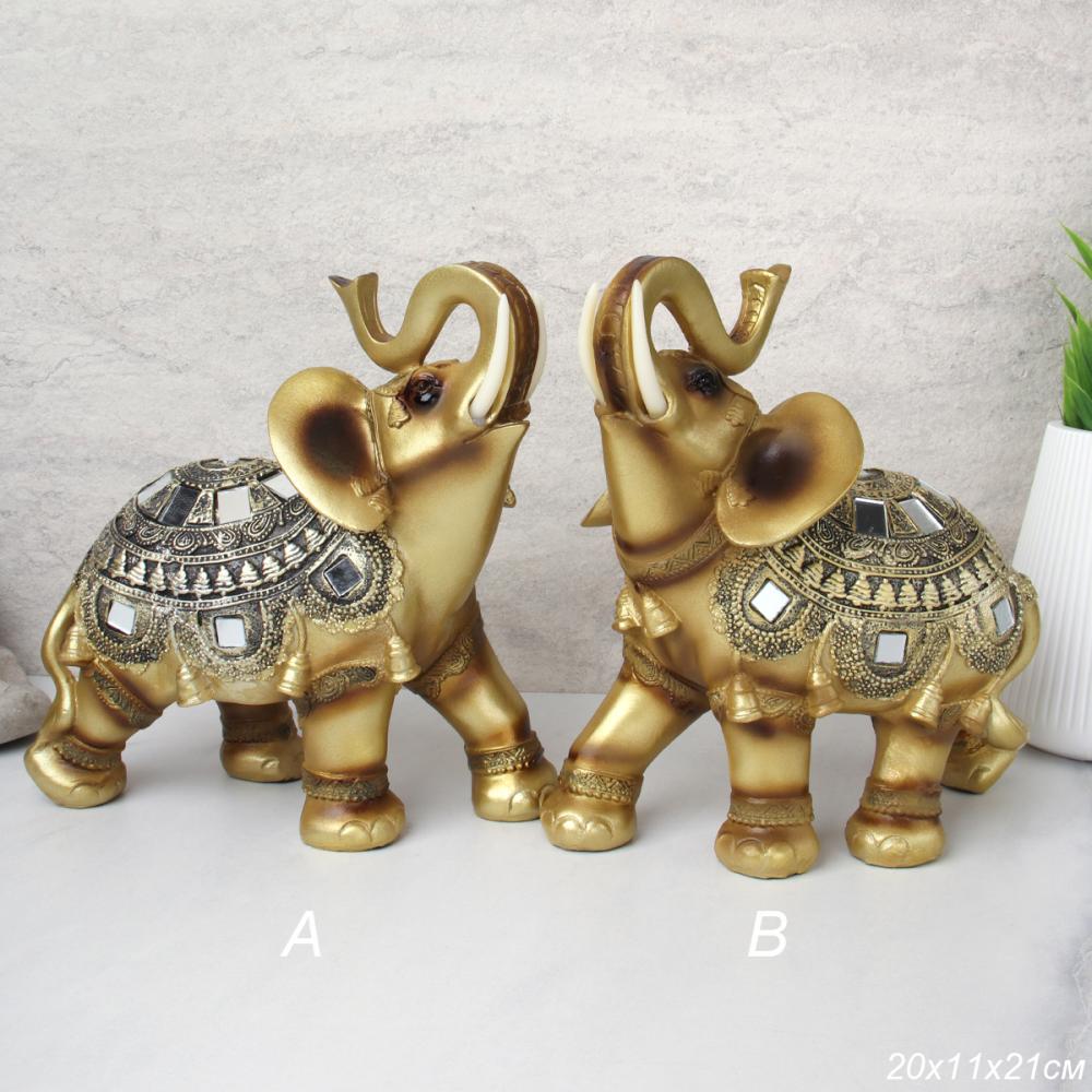 Статуэтка Слон 21,5 см / 15290 /уп 12/