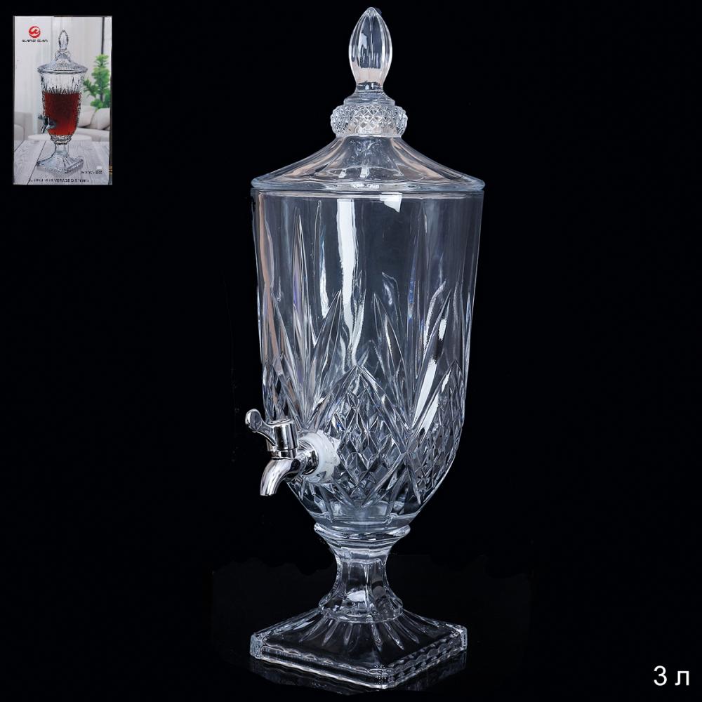 Лимонадник для напитков с краном 3 л / 93603 /уп 6/*Ц Диспенсер