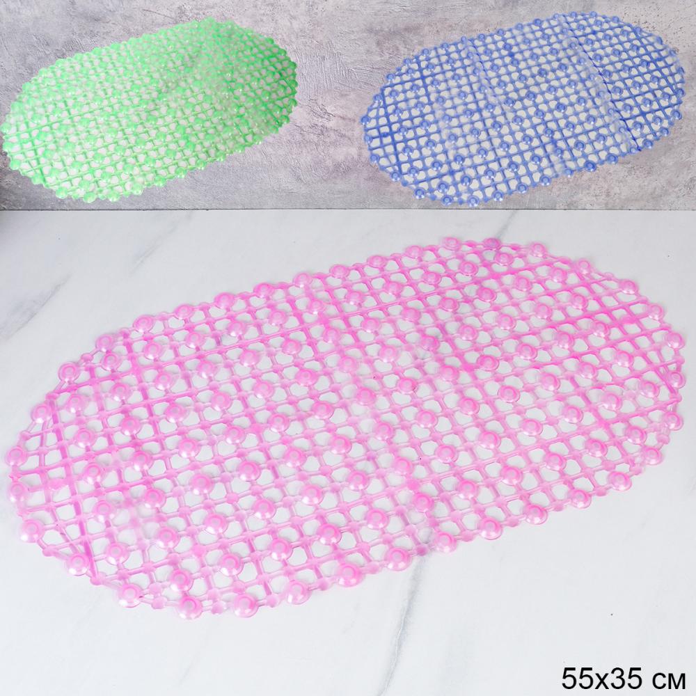 Коврик для ванной комнаты противоскользящий / C09G8 /уп 100/ 55х35 см