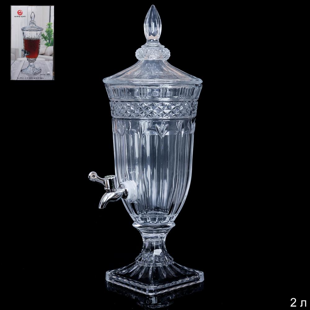 Лимонадник для напитков с краном 2 л / 80126 /уп 6/ Диспенсер