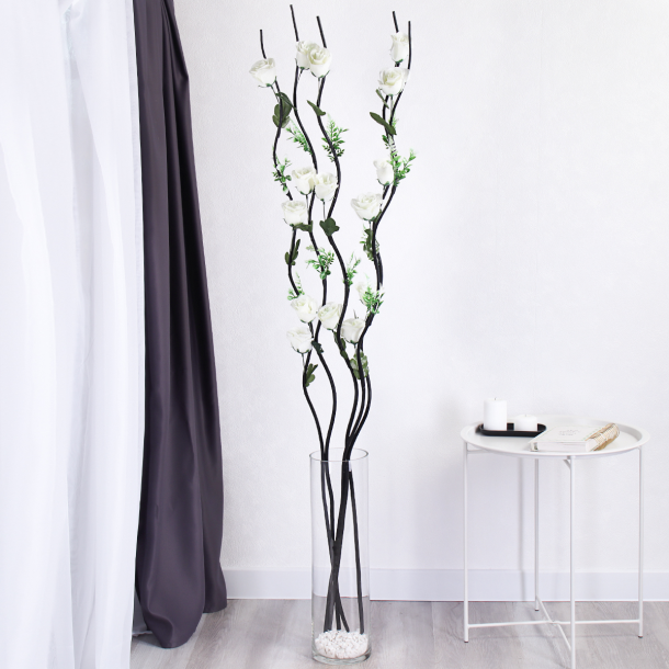 Сухоцвет набор 5 штук 150 см БЕЛЫЙ / GT-175-4 /уп 100/718007