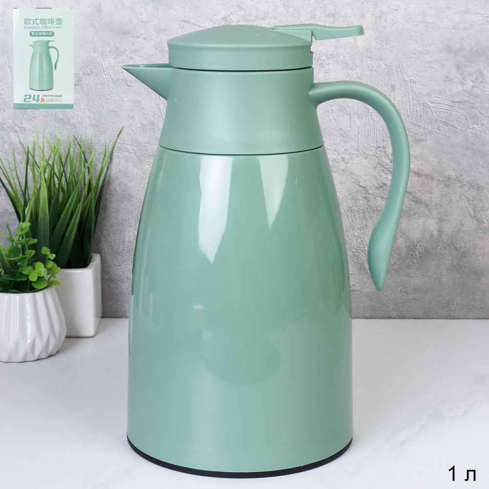 Термос кувшин 1 л / KS-410-G /уп 20/ Зелёный