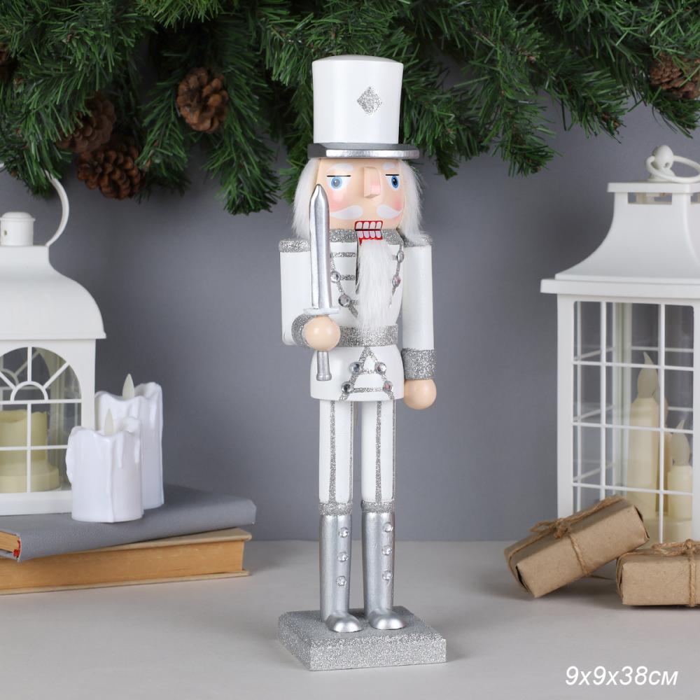 Новогоднее украшение Щелкунчик 38 см / TU-467 /уп 12/без выбора формы