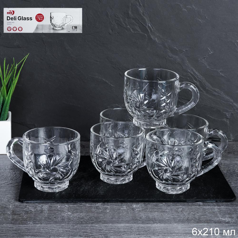 Кружка для чая 6 штук / DLZB249 /уп 12/