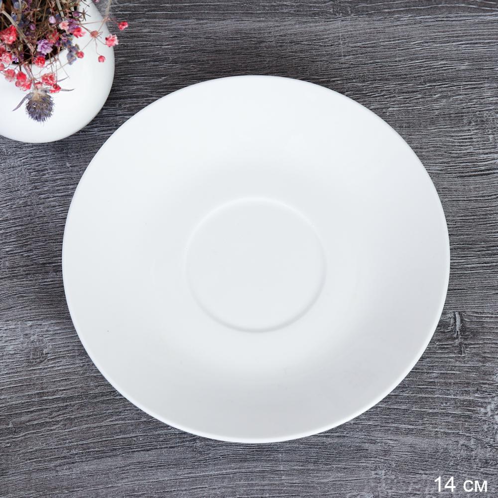 Блюдце 14 см / DE-1150 /уп 12/