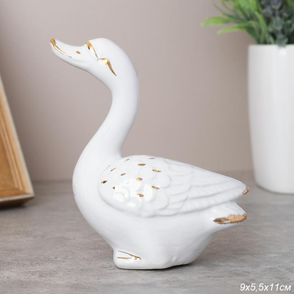 Статуэтка Лебедь 10х5,5х11 / WQ-16 /уп 33/