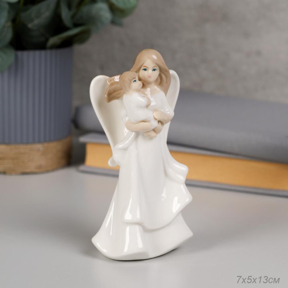 Фигурка Ангел 13 см / YZ1411156 /уп 48/фарфор