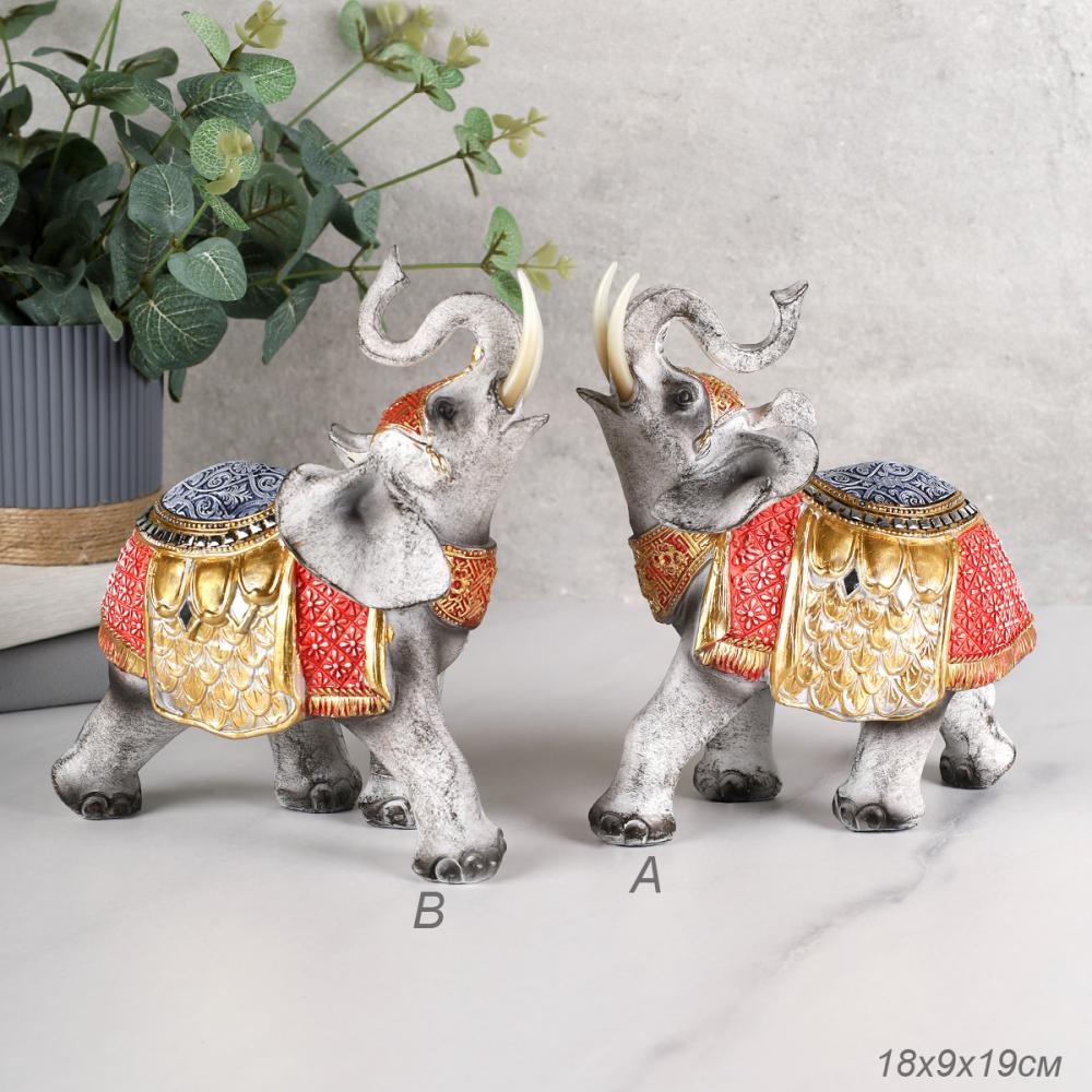 Статуэтка Слон 21 см / 28126-6 /уп 24/ 733212