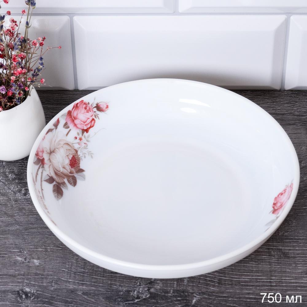 Салатник 750 мл / 845/XN (6916) /  серия Чайная роза