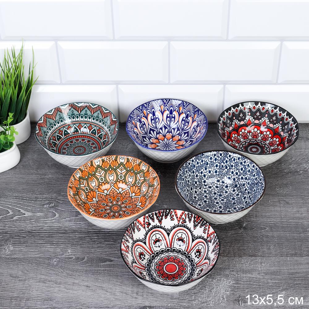 Салатник 400 мл / ZY064 /уп 96/* 13х5,5 см