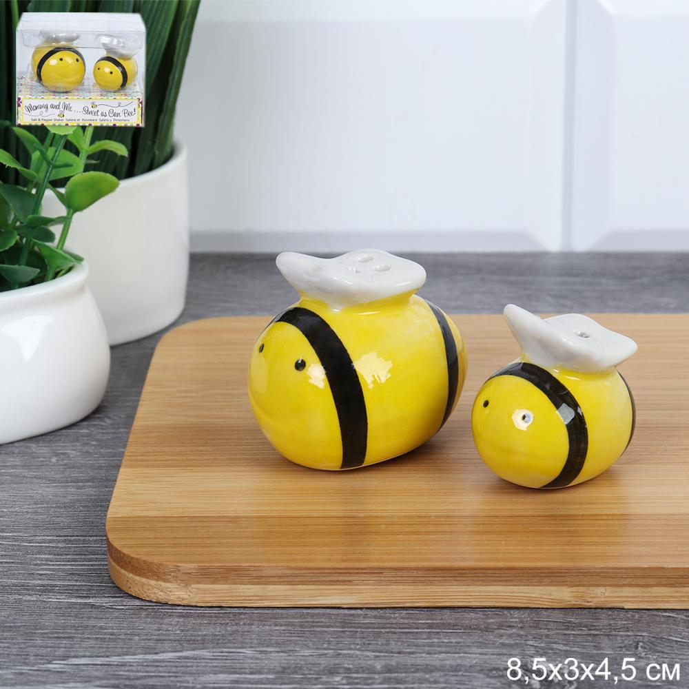 Набор для специй 2 предмета Пчелки / 512 /уп 148/