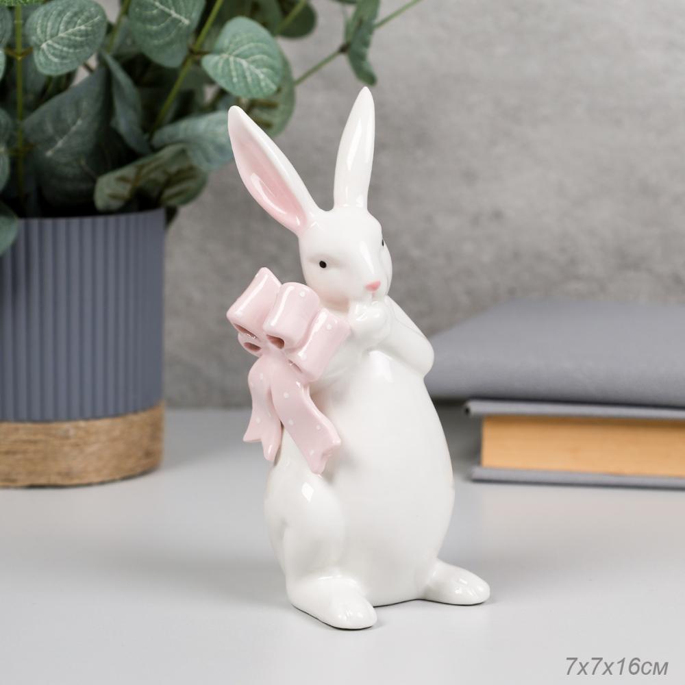 Фигурка Кролик 16 см / YZ243009 /уп 48/фарфор