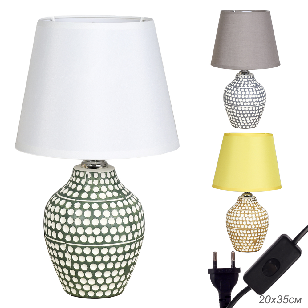 Светильник настольный 35 см / YM17008B /уп 24/А (Зеленый)