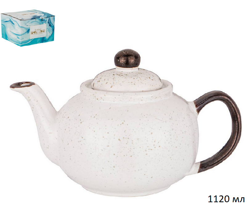 Чайник заварочный Cosmos 1120 мл / 155-520 /уп 24/ 13.5*13.5