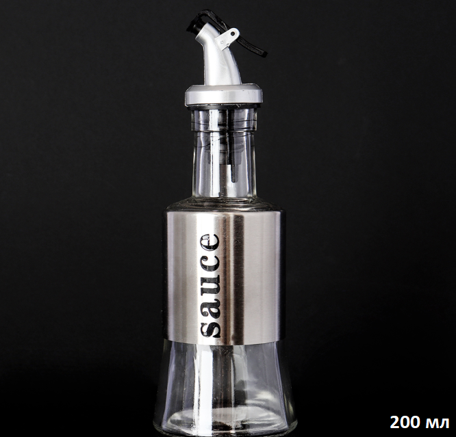 Емкость с дозатором для соуса 200 мл / SAUCE-200 /уп 72/ 18.3 см
