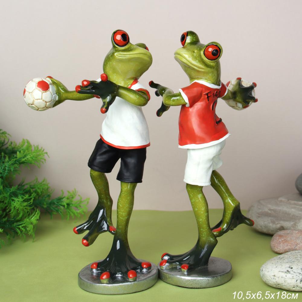 Фигурка Лягушка спортсмен 18 см / YX29007 /уп 2/24/