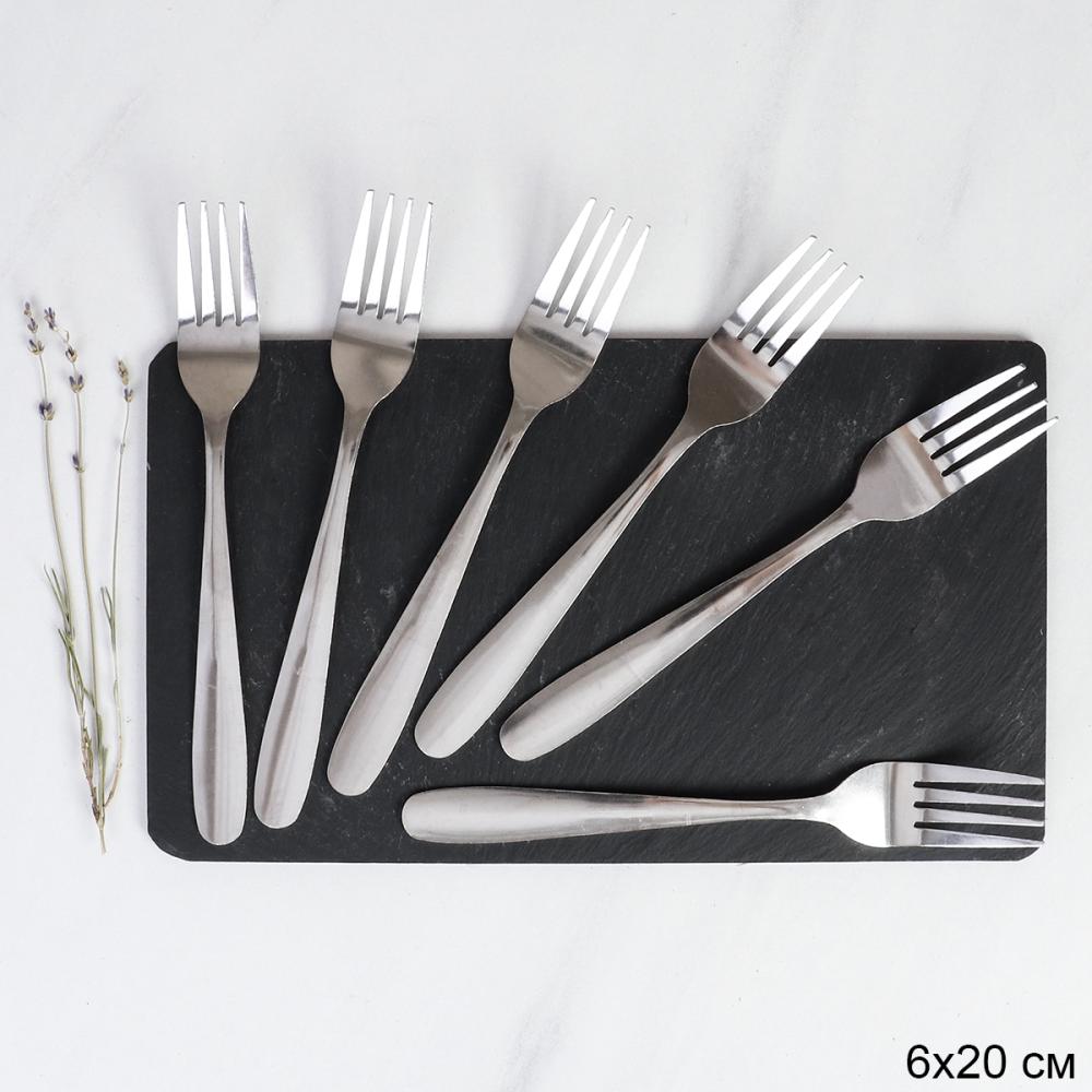 Вилка столовая 6 штук Серебро Талия / MJT93 /уп 100/ 410
