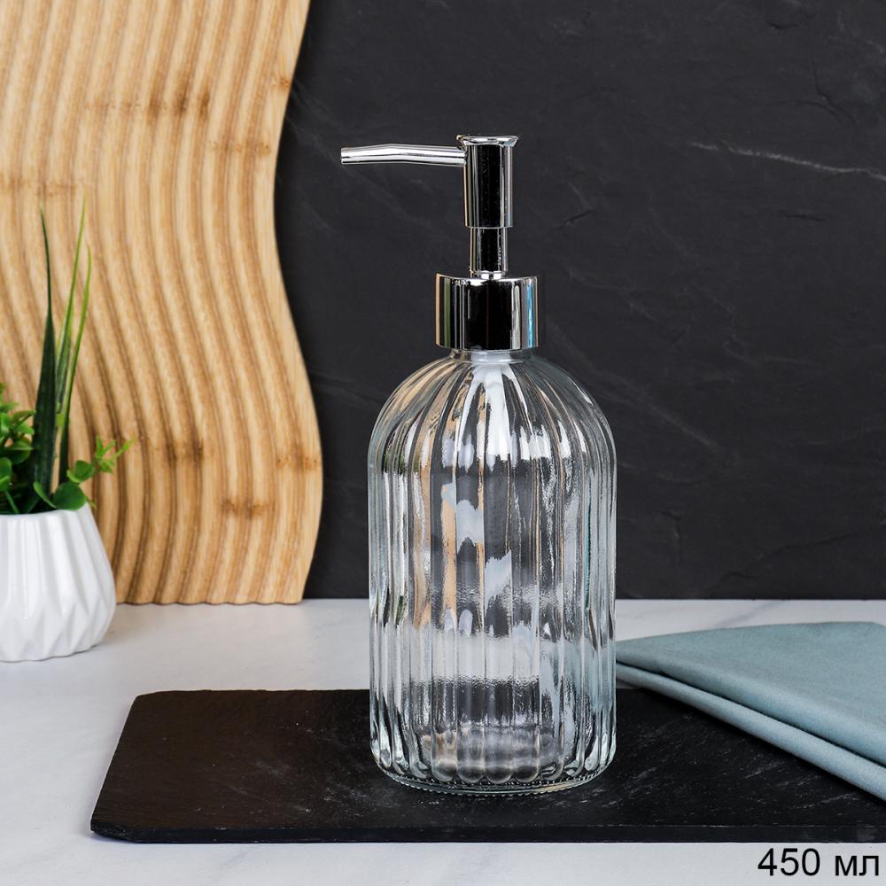 Дозатор для жидкого мыла 450 мл 20 см Вертикаль / GKR2 /уп 48/