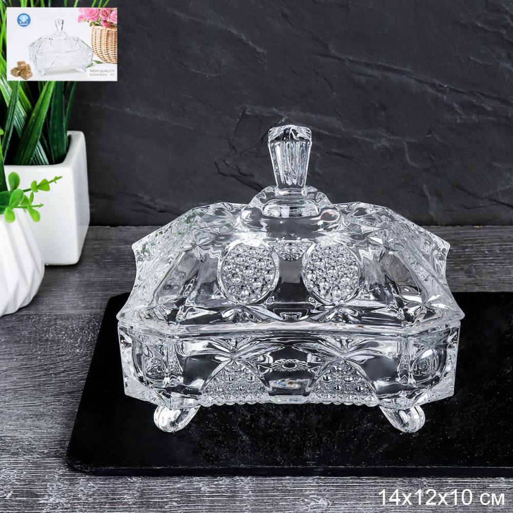 Сахарница 14х12х10 см / JZ-2067 /уп 24/*