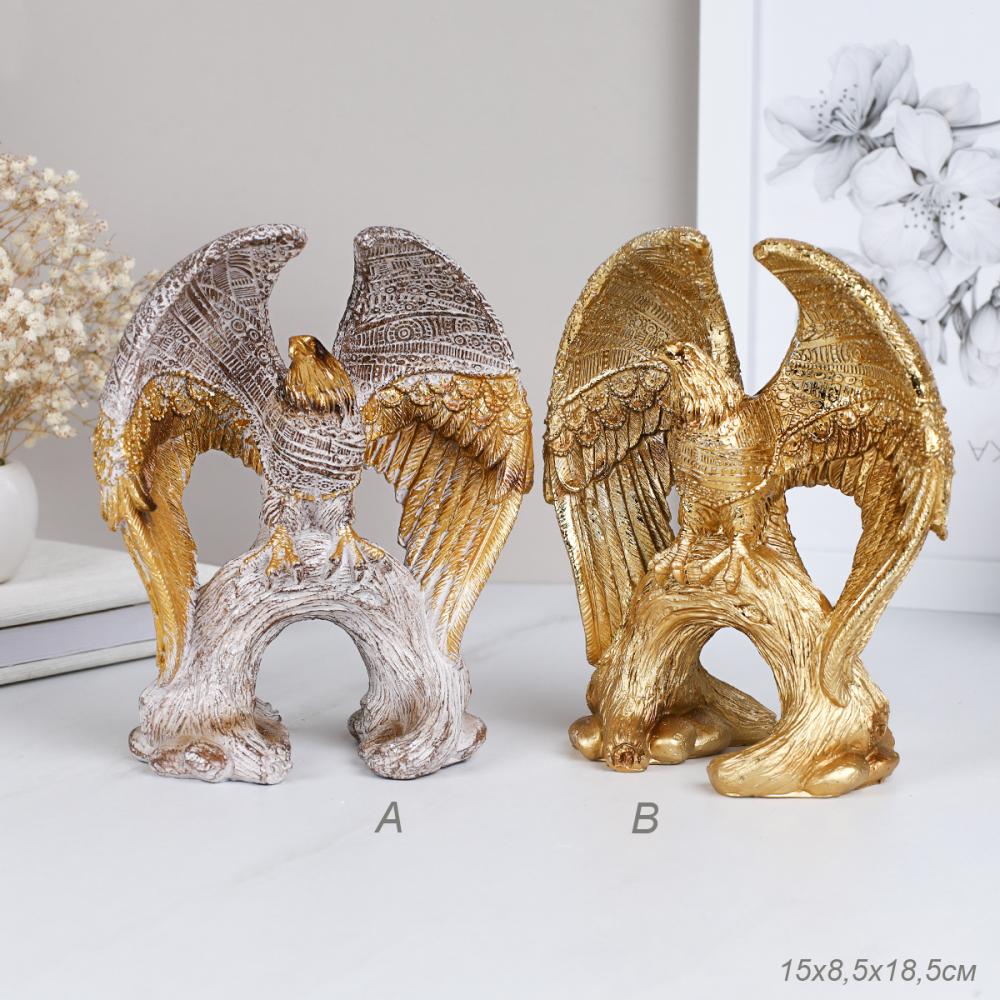 Статуэтка Орел 18 см / 22745-3 /уп 36/