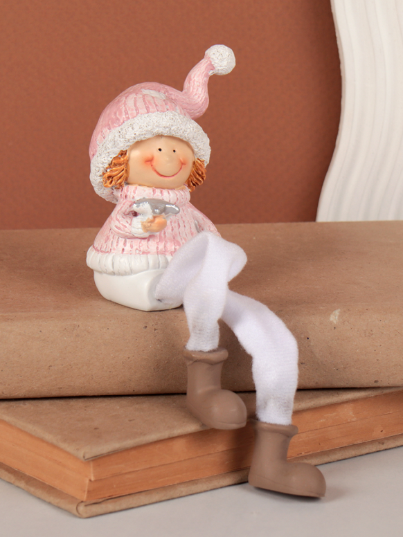 Фигурка Мальчик с птичкой 5.5х5,9 / W271-В /уп 120/747733