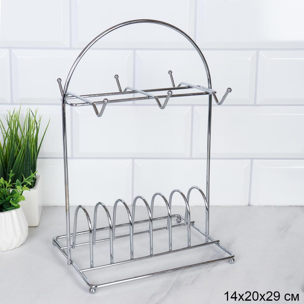 Подставка для чайного набора на 6 персон 19х14,5х29 см / V-795 /уп 60/металл/