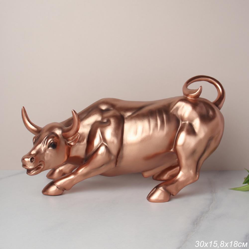 Статуэтка Бык 30х15,8х17 см / QMH20297-48A /уп 6/
