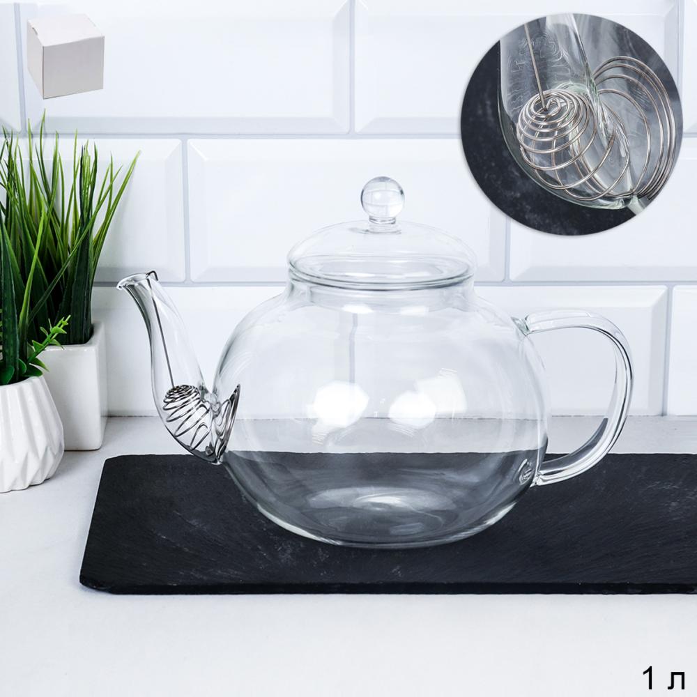 Чайник заварочный 1000 мл с ситом в носике / LCTP5548 /уп 36/*