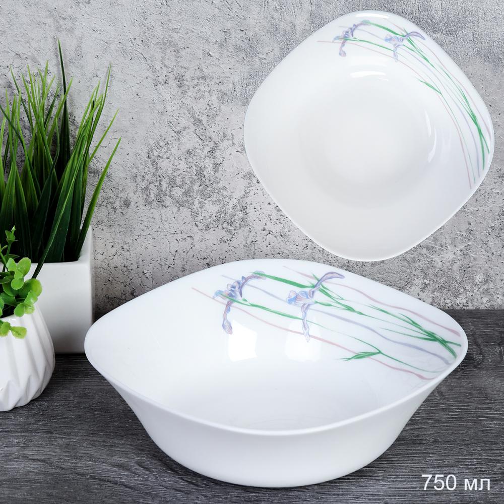 Салатник квадратный 750 мл 170 мм тарелка глубокая / FSW-75XN (6530) /уп 3/36/