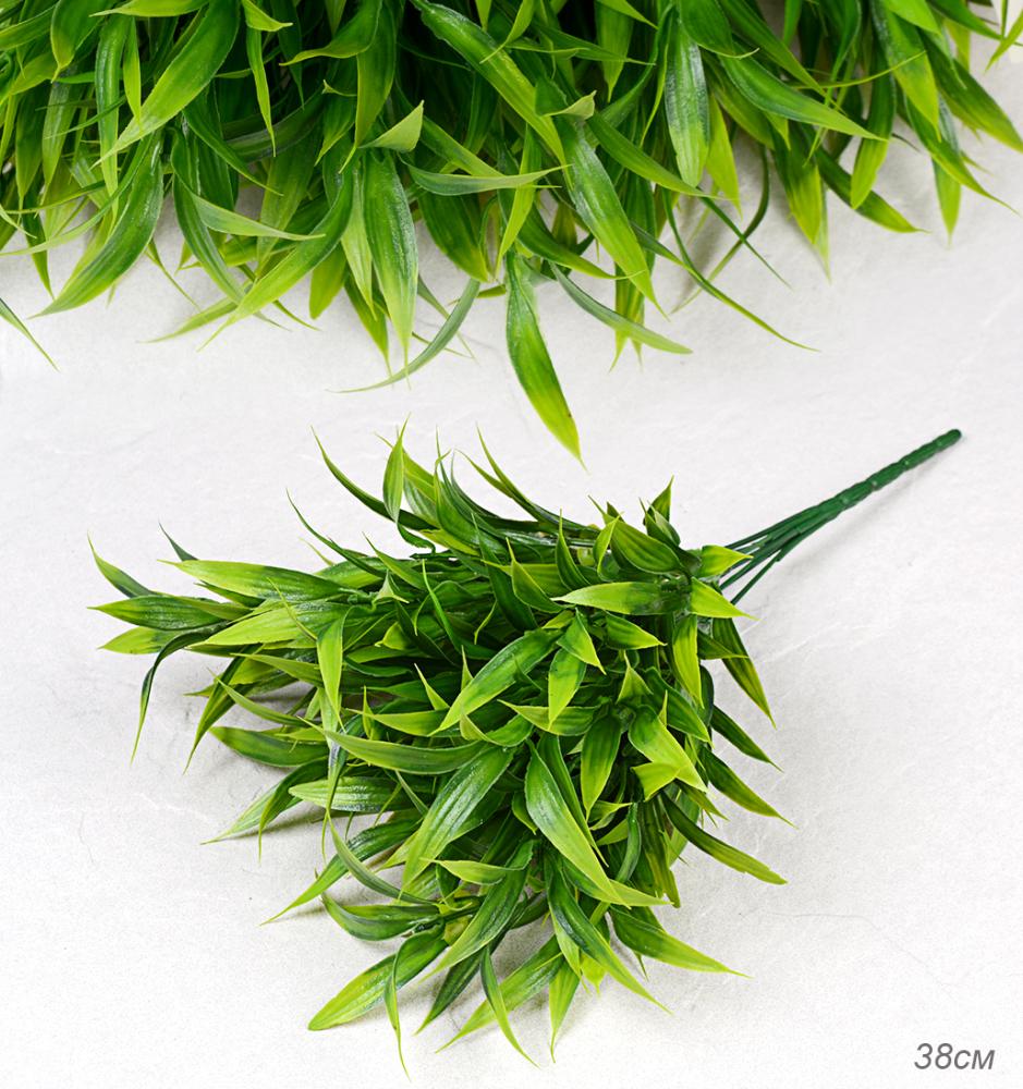 Зелень искусственная Бамбук 38 см / 149NA-114 /уп 2/150/500/