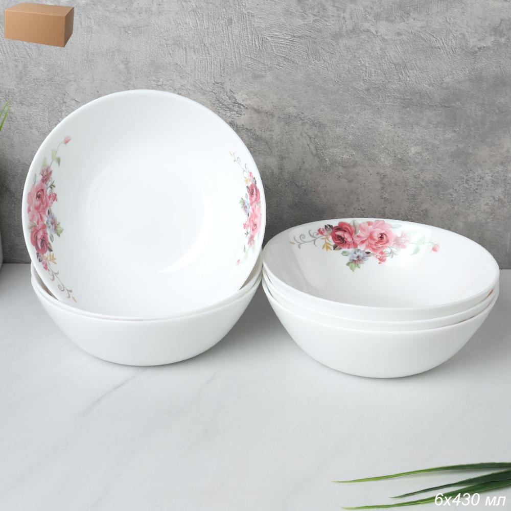 Набор суповых тарелок 6 штук 600 мл 152 мм / LYGW60 (2024) /уп 12/