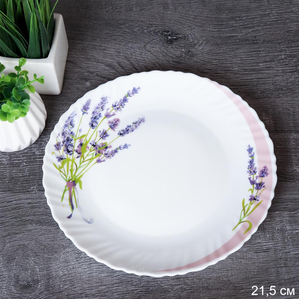 Тарелка 215 мм / O30085CE BB406 /уп 24/ Лаванда