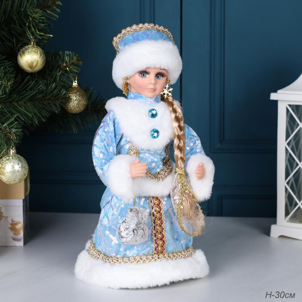 Фигурка Снегурочка 30 см / 23B12-12 /уп 36/ музыкальная